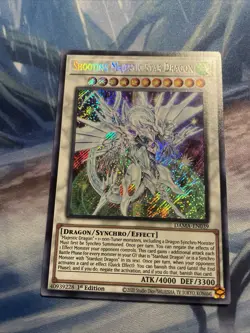 YUGIOH - Shooting Majestic Star Dragon 1st Edition DAMA-EN039 Secret Rare - MINT - Image 3