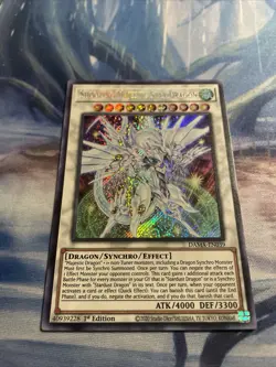 YUGIOH - Shooting Majestic Star Dragon 1st Edition DAMA-EN039 Secret Rare - MINT - Image 5