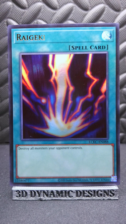 | Yugioh Raigeki LCKC-EN088 Ultra Legendary Collection Kaiba 2020 Date NM/M ?? | - Image 1