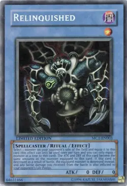 Yu-Gi-Oh - Relinquished MC1-EN003 - Limited Edition Secret Rare - LP/NM - Image 1