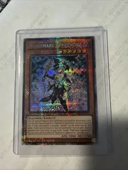 Yugioh Nightmare Apprentice MP25-EN004 2025 1st Edition Starlight Rare NM - Image 1
