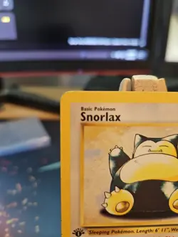 Pokemon TCG Snorlax Jungle Card 27/64 1st Edition Rare Non Holo LP! - Image 2
