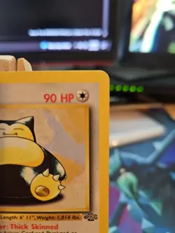Pokemon TCG Snorlax Jungle Card 27/64 1st Edition Rare Non Holo LP! - Image 3