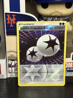 Pokemon TCG Sun & Moon - Double Colorless Energy #136/149 - Reverse Holo Card - Image 1