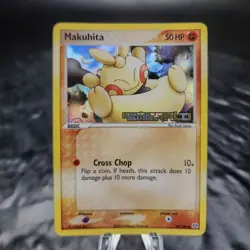 Makuhita EX Emerald Reverse Holo 54/106 Pokemon Card TCG Common LP-NM 2005 - Image 1