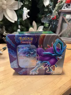 Pokemon Trading Card Games Paradox Destinies Walking Wakes ex Tin - Image 1