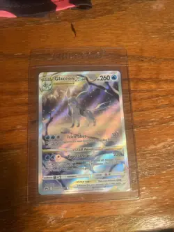 Pokemon TCG Crown Zenith Galarian Gallery Glaceon VSTAR Holo Card GG40/GG70 - Image 1