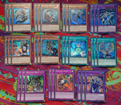 DRACOTAIL COMPLETE 33 CARD SUPER RARE DECK JUSH 1st Ed ULTRA YUGIOH *NEW & MINT* - Image 1