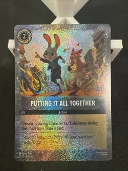 Lorcana Putting It All Together 27/P3 Cinemark Promo Card Zootopia 2 Disney - Image 3