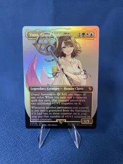 MTG Yuna, Grand Summoner (Borderless) NM Foil FINAL FANTASY - Image 1
