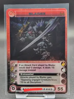 Chaotic Card : Bladez Btd First Edition Rare creature - Image 1