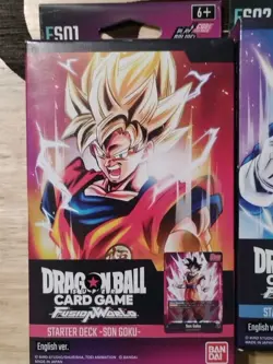 DragonBall Super Card Game Fusion World Starter Decks-Son Goku & Vegeta (Lot Of - Image 2