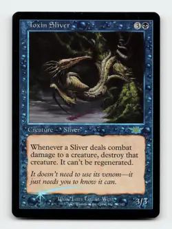 Toxin Sliver Legions FOIL Magic The Gathering MTG Card - Image 1