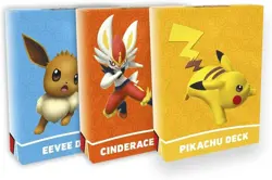 Pokemon Battle Academy Box 2022 Inc 3 Starter Decks, Foil Promo V Cards and More - Image 5