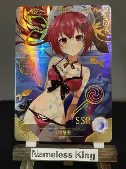Goddess Story CCG Anime Waifu Doujin Holo Foil Card SSR - Kotori Date A Live - Image 1