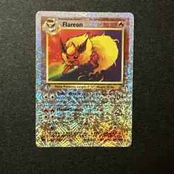 Flareon Reverse holo 10/110, 2002 Legendary Collection, Pokemon Card TCG - Image 1
