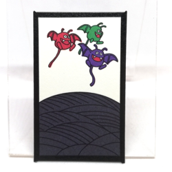 Dracky Drackolyte Drackey Dragon Quest Warrior Hanafuda Card AKIRA TORIYAMA - Image 1