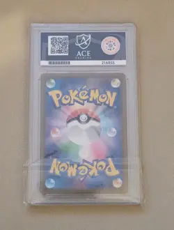 Pokemon Card Bubble Mew EX SAR 347/190 ACE 10 Shiny Treasure SV4A 2023 - Image 2