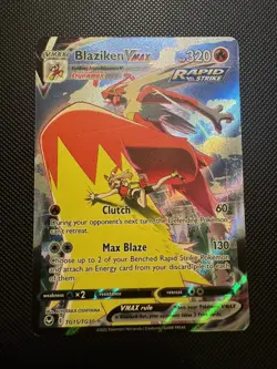 Blaziken VMAX TG15/TG30 Pokemon Silver Tempest Trainer Gallery Card MP - Image 1