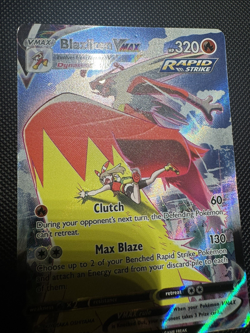 Blaziken VMAX TG15/TG30 Pokemon Silver Tempest Trainer Gallery Card MP - Image 2