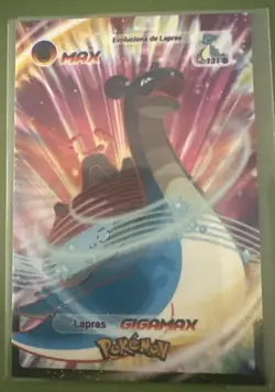 Lapras Gigamax Cracked Ice Holo 2024 Pokemon Card Database 2 US Seller - Image 1