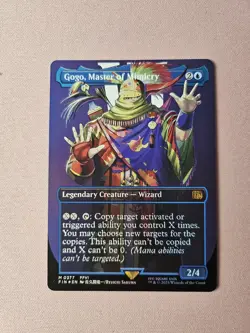 MTG 0377 Gogo, Master of Mimicry Foil Borderless FINAL FANTASY - Image 1