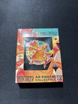 MAGIC THE GATHERING FINAL FANTASY CHOCOBO PINFINITY AR-ENHANCED PIN PROMO - Image 1