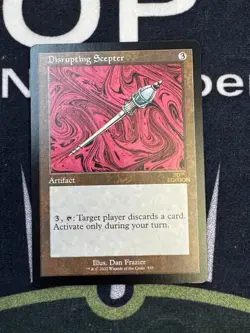 mtg disrupting scepter retro frame 30th anniversary - Image 1