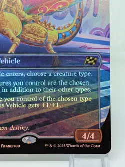 x1 Lifecraft Engine DFT Aetherdrift MTG 329 FOIL RARE BORDERLESS M/NM 1x - Image 5