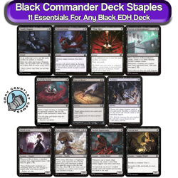Commander Deck Staples Pack MTG Bundle EDH Build Kit Magic Draw Ramp Interaction - Image 1