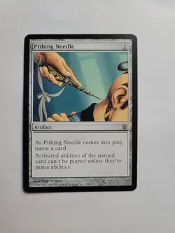 MTG - Pithing Needle- Saviors of Kamigawa - Regular Rare #158 - Image 1