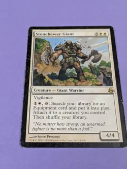 MTG Magic: Morningtide: Stonehewer Giant #24/150 Rare - MP - Image 1