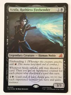 NM Foil Azula, Ruthless Firebender, MTG, Avatar: The Last Airbender, Magic, 101 - Image 1