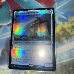 THE WALLS OF BA SING SE M 0261 FOIL MAGIC AVATAR THE LAST AIR BENDER MTG NM - Image 1