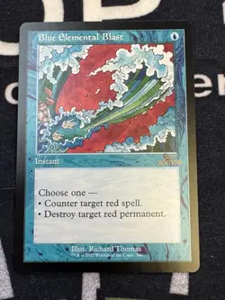 mtg blue elemental blast retro frame 30th anniversary - Image 1