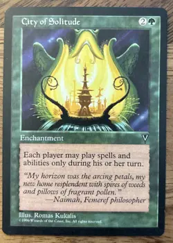 City of Solitude * Visions Light Play - MTG Rare - Image 1