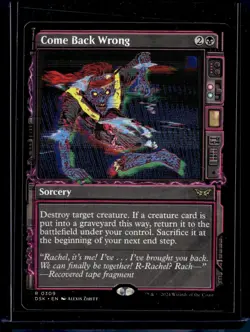 Come Back Wrong - 309 - DSK - NM - MTG Magic the Gathering - Image 1