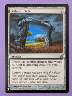 MTG Magic The Gathering: The List: Dolmen Gate - LRW Reprint #256/301 Rare - NM - Image 1