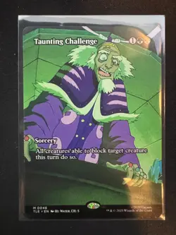 Magic The Gathering MTG Avatar Taunting Challenge Borderless Eternal Mythic - Image 1