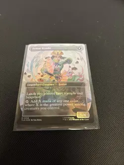 The Legend of Kyoshi Borderless Foil MTG Avatar Mythic 358 NM X1 - Image 3