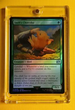 Sazh’s Chocobo Foil Final Fantasy Uncommon - Image 1