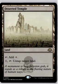 Deserted Temple Modern Horizons 3 Regular NM R 0301 - Image 1