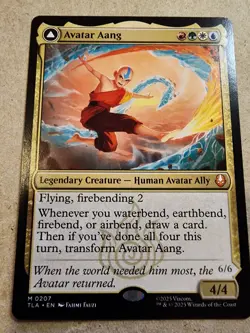 Avatar Aang - #207 Regular - Avatar: The Last Airbender - Mtg - Image 1
