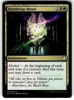 Magic: The Gathering Enchantment Deathreap Ritual MTG Uncommon Regular - Image 1