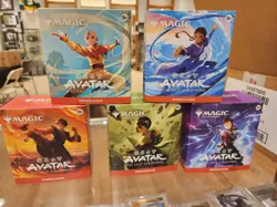 (5) MTG Avatar: Last Airbender PRERELEASE Box LOT Magic the Gathering - Image 1
