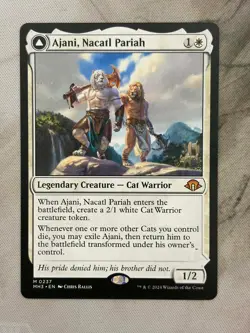 Ajani, Nacatl Pariah Ajani, Nacatl Avenger NM (MTG Modern Horizons 3 237) - Image 2
