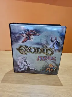 RARE Magic The Gathering Exodus Official Collectors 3-Ring Binder (WOTC 1998) - Image 1