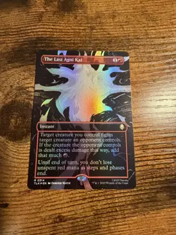 MTG Magic The Gathering Avatar The Last Agni Kai Showcase Borderless Foil! - Image 1