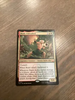 Bumi Unleashed MTG Avatar: The Last Airbender NM/M Regular - Image 1