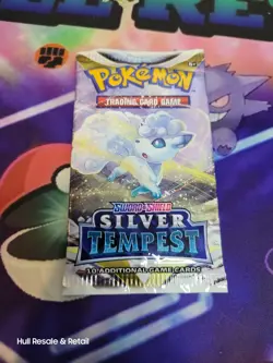 22 Grams ?? HEAVY ?? Pokemon TCG Silver Tempest Booster Pack! FACTORY SEALED!!? - Image 2